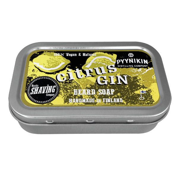 Nordic Shaving Company Bartseife "Citrus Gin"