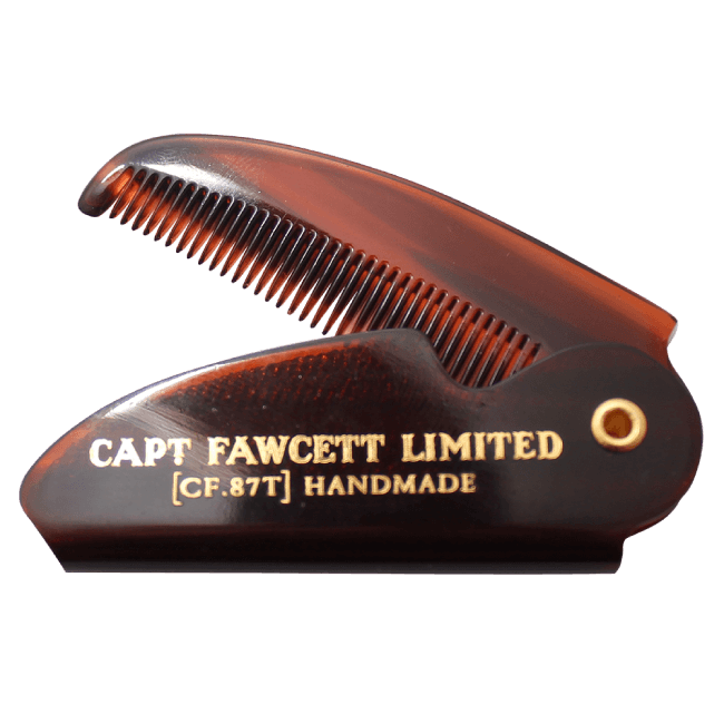 Captain Fawcett’s Folding Pocket Moustache Comb