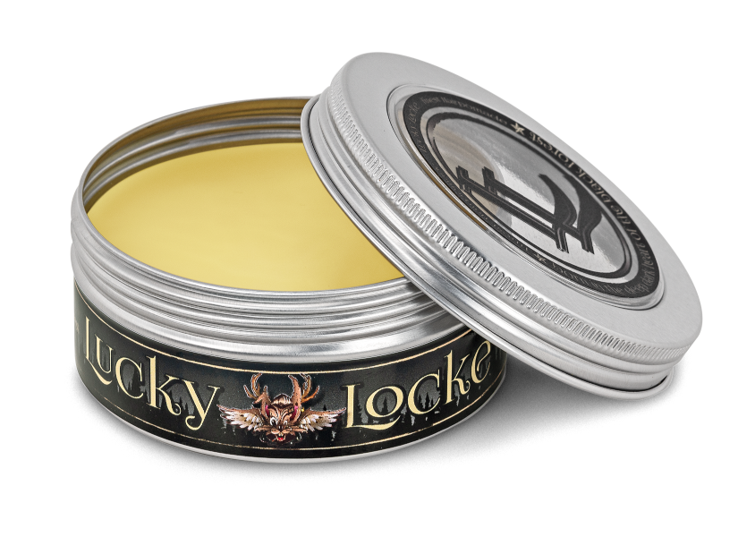 Lucky Locke Black "Lemon Wood" - Strong Hold Pomade